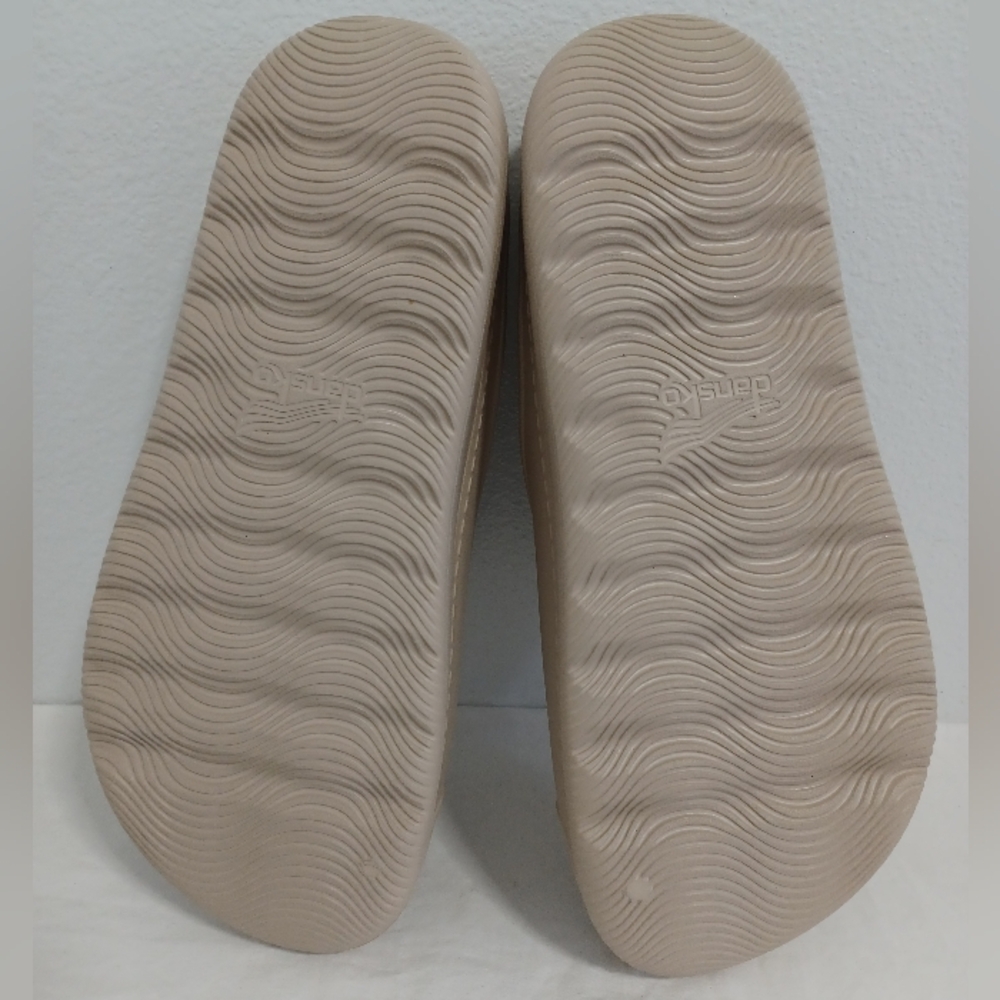 Dansko Devyn Slide Comfort Sandals Cream Women's Size 41 - Picture 9 of 11